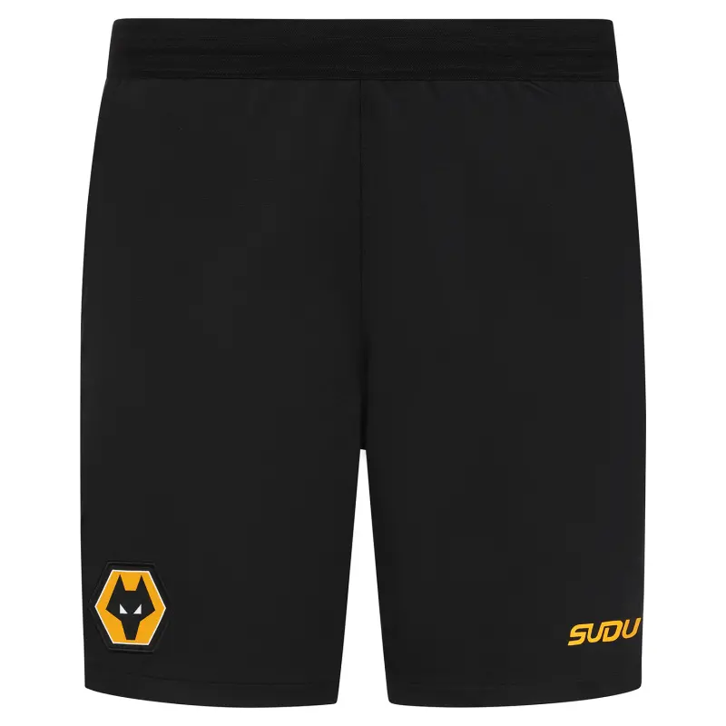 Wolves Fanshop | 2025-26 Coaches Training Short – Black Wolves Merchandise Collection